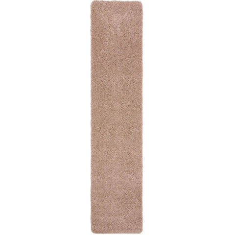 Washable Nude Pink Shaggy Rug