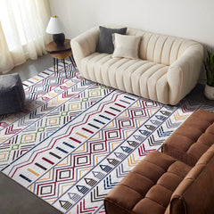 Rugs Depot Kilim Red Medallion Washable Rug Design RW1005