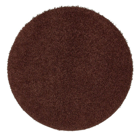 Washable Ox Red Shaggy Rug
