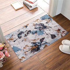 Rugs Depot Bohemian Abstract Splash Washable Rug Design NL1004