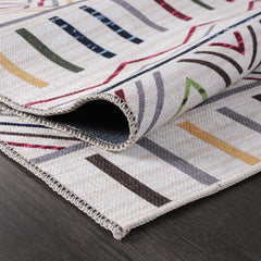 Rugs Depot Kilim Red Medallion Washable Rug Design RW1005