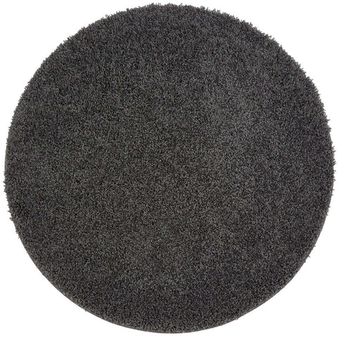 Washable Charcoal Shaggy Rug