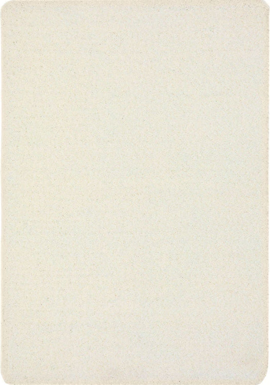 Washable Ghost Ivory Shaggy Rug