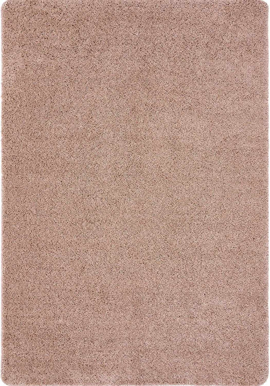 Washable Nude Pink Shaggy Rug