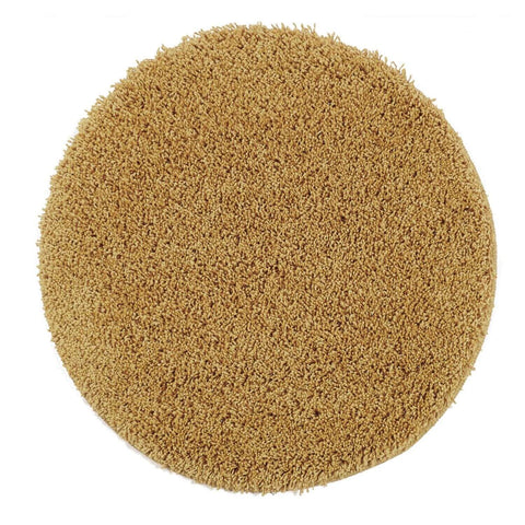 Washable Ochre Shaggy Rug