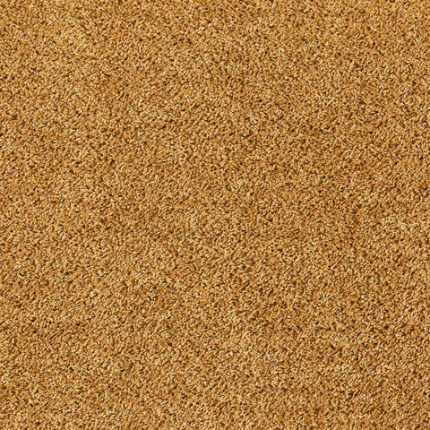 Washable Ochre Shaggy Rug