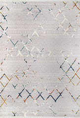 Rugs Depot Grey Modern Zenta ZN006 Area Rug – Acrylic and Polyester, Non‑Shed, Easy‑Clean, Durable | Bedroom, Study, Kids Room, Entryway