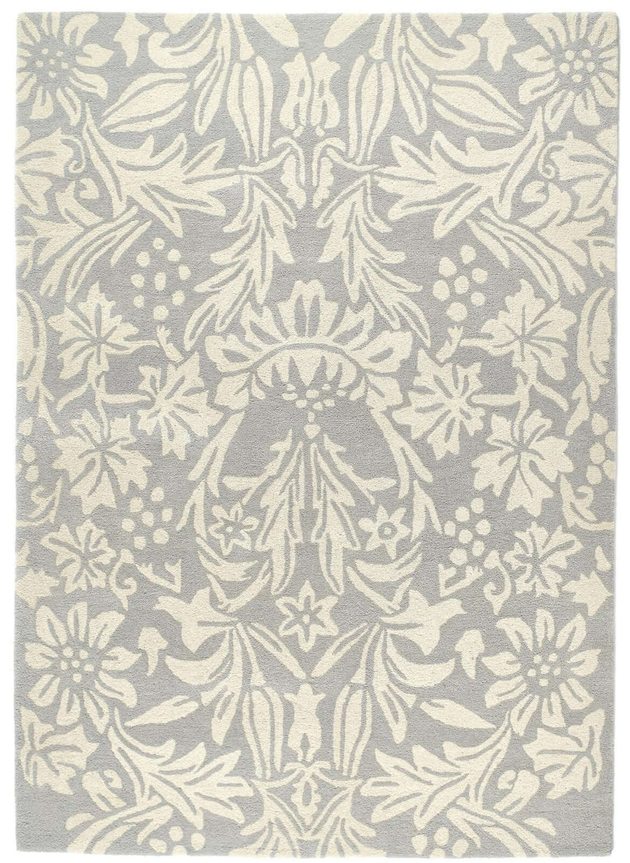 Heritage Lavender Floral Wool Rug