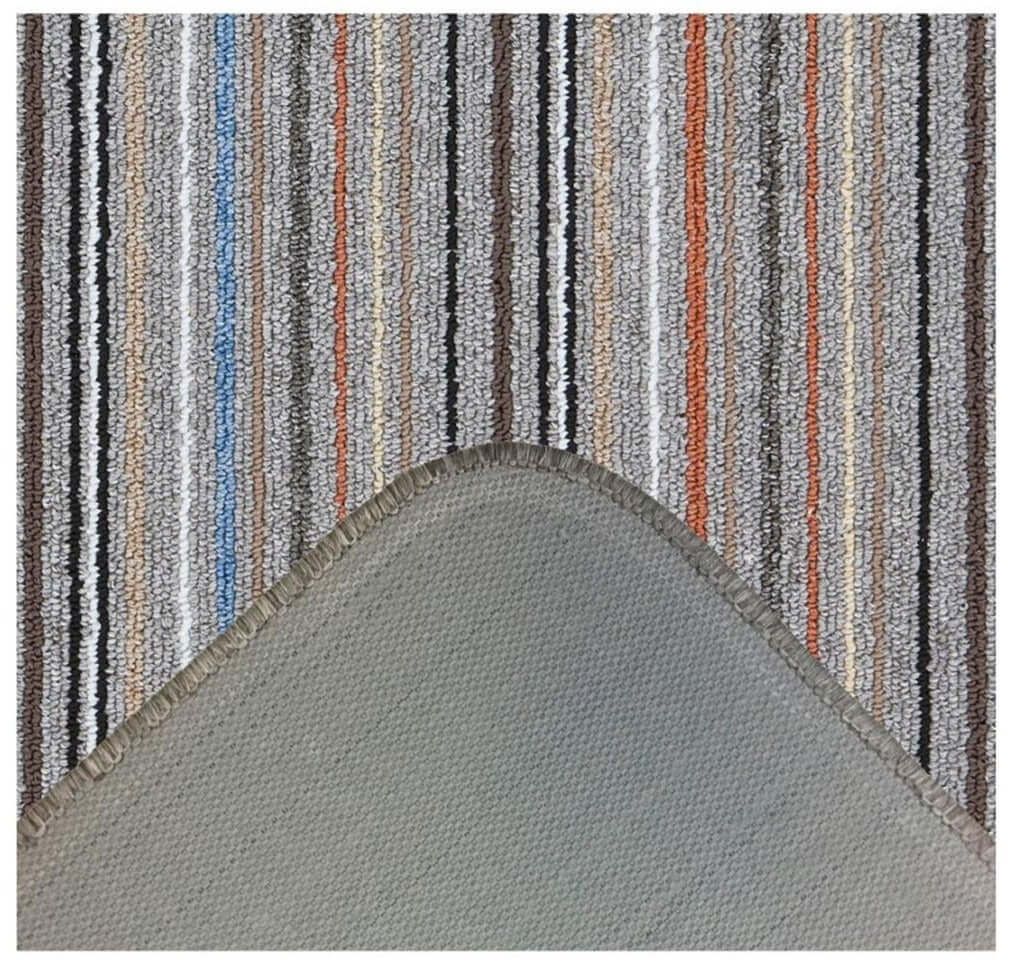 Stockholm Grey/Clay Washable Mat — room photo 6