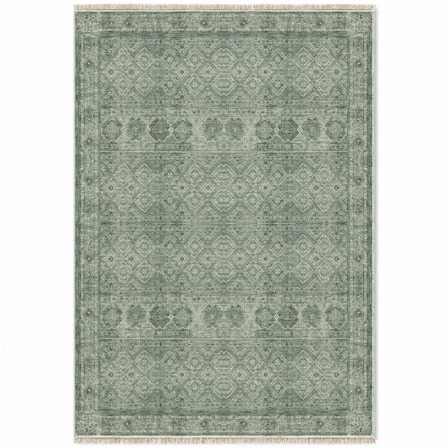 Anatolian Tonal Sage & Taupe Washable Rug