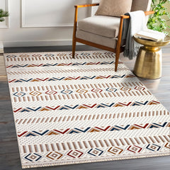 RUGS DEPOT Area Rug for Living Room, Bedroom & Hallway – Soft & Durable Low Pile Area Rugs – Bohemian, Aztec & Boho Style – Pet & Kid-Friendly, Ideal for High-Traffic Areas (Copy)
