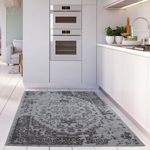 Washable Rug Carina Grey | 6963