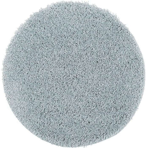 Washable Blue Shaggy Rug