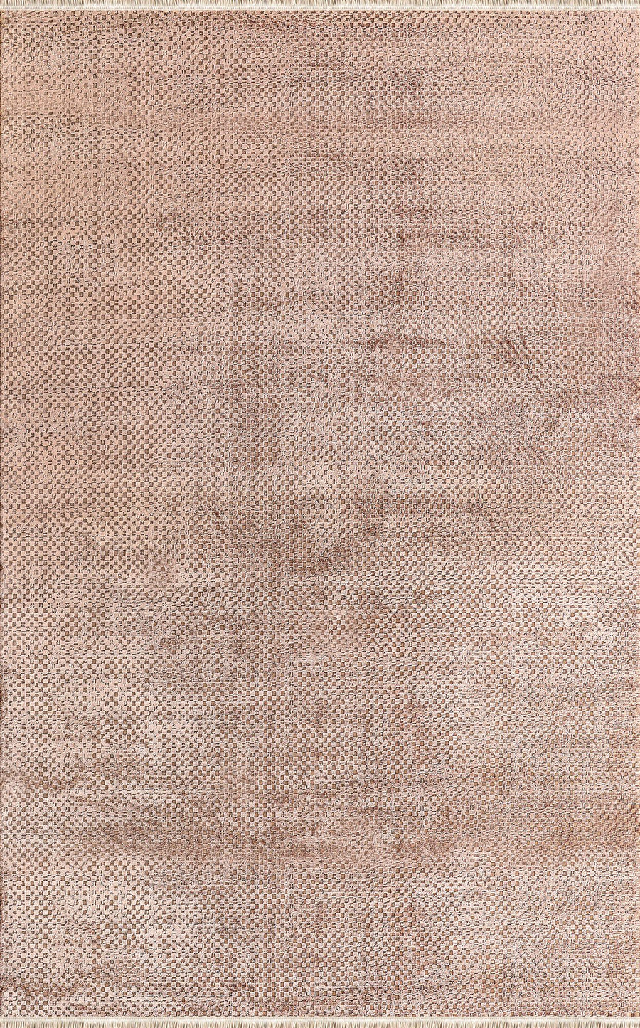 Blush Taupe Plain Soft Area Rug | Zett ZE001