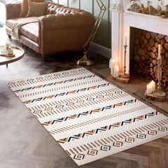 RUGS DEPOT Area Rug for Living Room, Bedroom & Hallway – Soft & Durable Low Pile Area Rugs – Bohemian, Aztec & Boho Style – Pet & Kid-Friendly, Ideal for High-Traffic Areas (Copy)