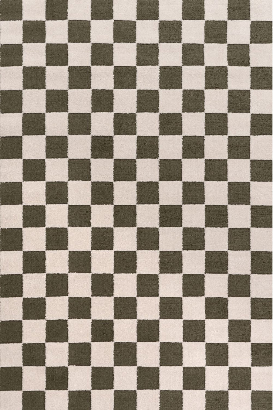Loft Checkerboard Green Rug