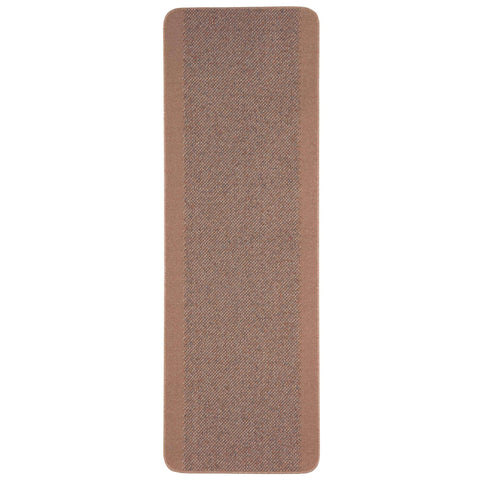 Washable Designer Bordered Beige Rug | 110B