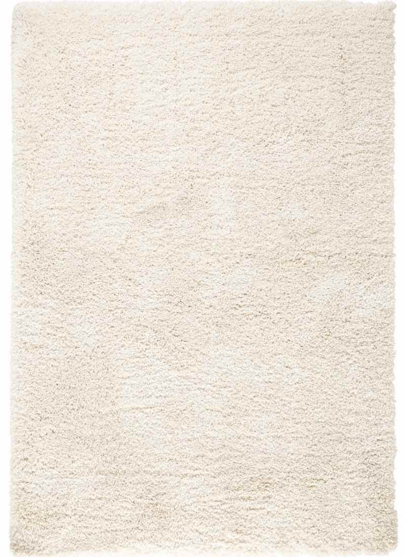 Deep-Pile Rug Venice Cream Color — top view