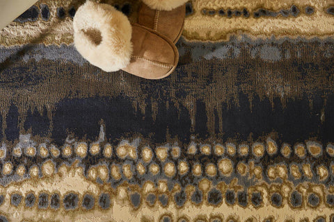 Batik Multicolour Abstract Rug