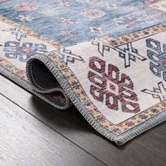 Rugs Depot - Tribal Multicolor Geometric Washable Rug, Design NL1016