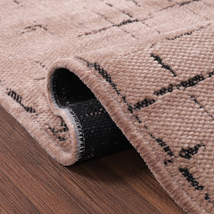 Machine Washable Rug NT201 – BROWN Soft Chenille