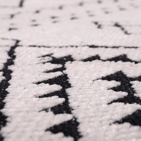 Machine Washable Rug RW1801 – WHITE Soft Chenille