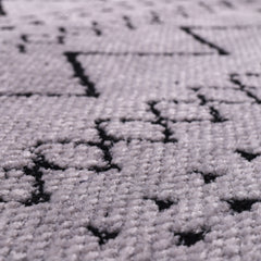 Machine Washable Rug RW1801 – GRAY Soft Chenille