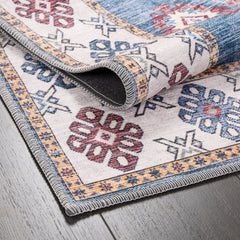 Rugs Depot - Tribal Multicolor Geometric Washable Rug, Design NL1016