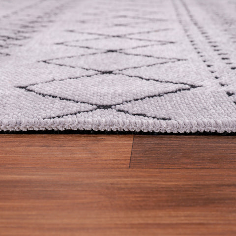 Machine Washable Rug RW1801 – GRAY Soft Chenille