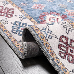 Rugs Depot - Tribal Multicolor Geometric Washable Rug, Design NL1016