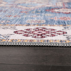 Rugs Depot - Tribal Multicolor Geometric Washable Rug, Design NL1016