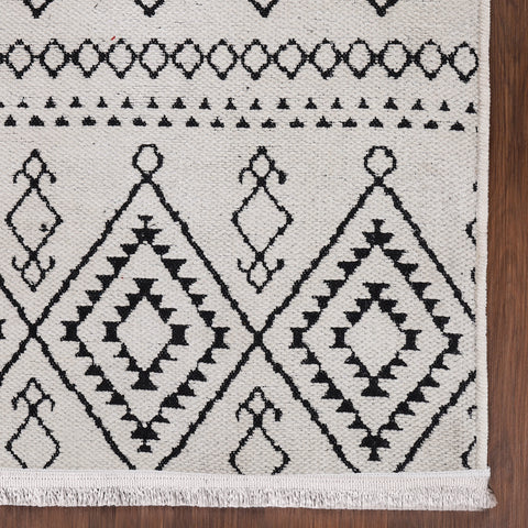 Machine Washable Rug RW1801 – WHITE Soft Chenille