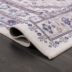 Rugs Depot - Modern Beige Floral Washable Rug - Design KELIM2001