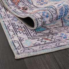 Rugs Depot Ð Kilim Red Medallion Washable Rug Ð Design NL1015