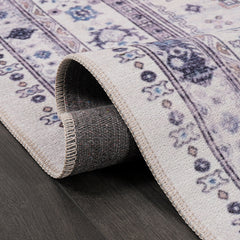 Rugs Depot - Modern Beige Floral Washable Rug - Design KELIM2001