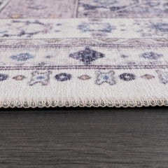 Rugs Depot - Modern Beige Floral Washable Rug - Design KELIM2001