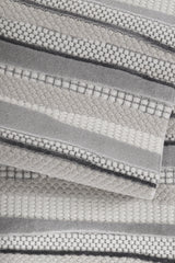 Rugs Depot Grey Modern Boyut BY045 Area Rug – Polypropylene and Polyester, Non‑Shed, Easy‑Clean, Durable | Bedroom, Study, Kids Room, Entryway