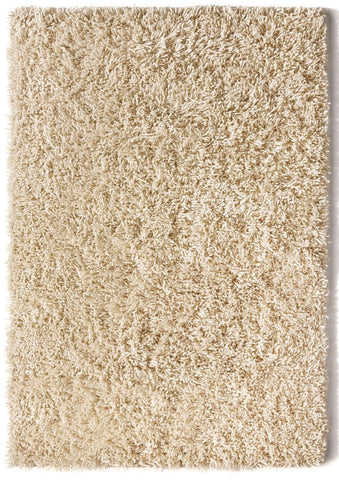 Imperial Ivory Shaggy Pile Wool Rug