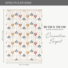 RUGS DEPOT Area Rug for Living Room, Bedroom & Hallway – Soft & Durable Low Pile Area Rugs – Bohemian, Aztec & Boho Style – Pet & Kid-Friendly, Ideal for High-Traffic Areas (Copy)