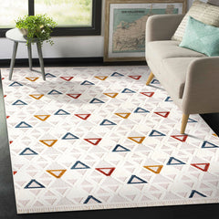 RUGS DEPOT Area Rug for Living Room, Bedroom & Hallway – Soft & Durable Low Pile Area Rugs – Bohemian, Aztec & Boho Style – Pet & Kid-Friendly, Ideal for High-Traffic Areas (Copy)