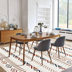 RUGS DEPOT Area Rug for Living Room, Bedroom & Hallway – Soft & Durable Low Pile Area Rugs – Bohemian, Aztec & Boho Style – Pet & Kid-Friendly, Ideal for High-Traffic Areas (Copy)