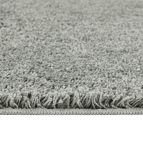 Washable Ghost Grey Shaggy Rug