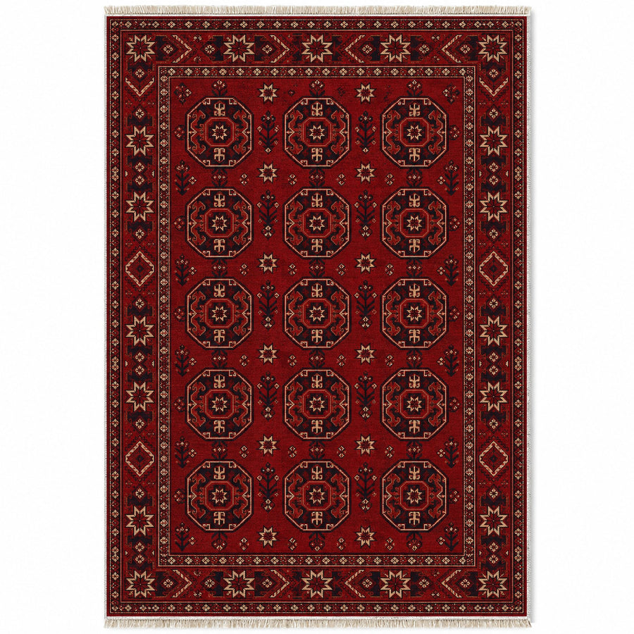 Gul Ruby Persian Washable Rug