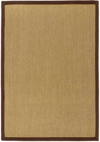 Bordered Natural Non-Slip Sisal Rug