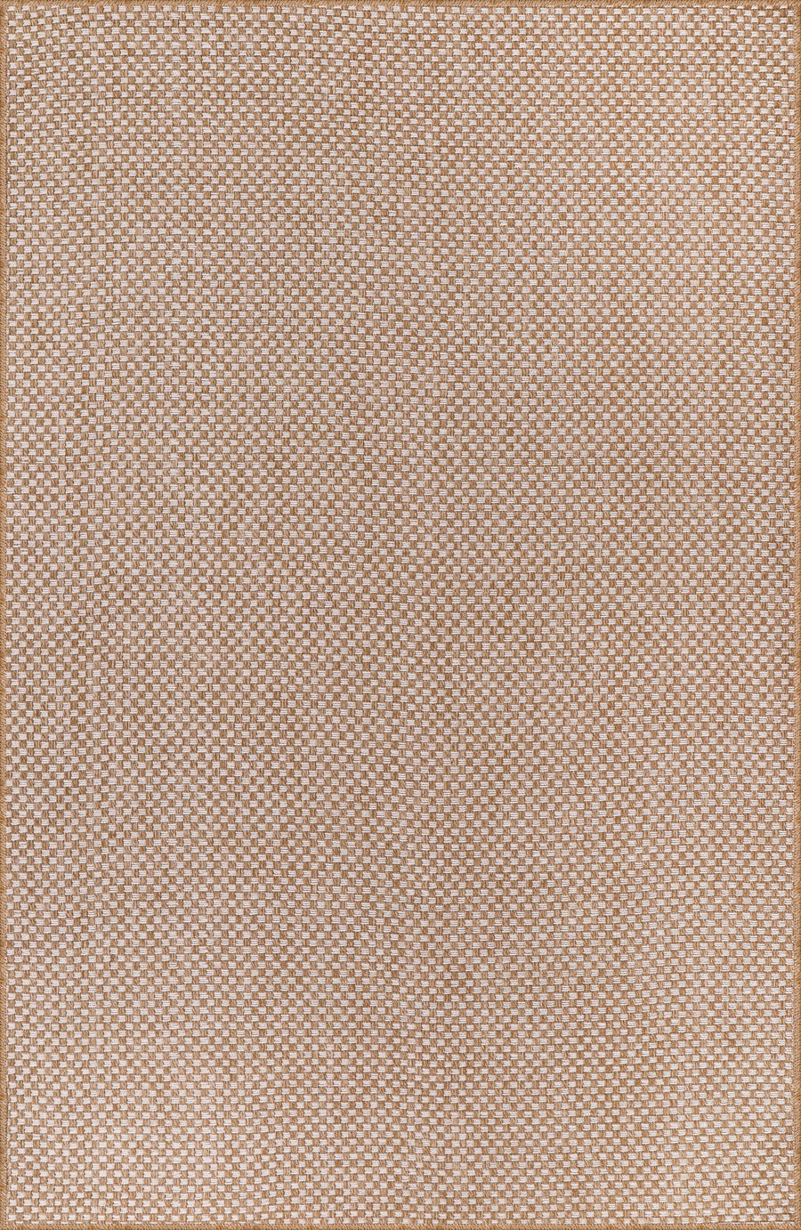 Light Natural Textured Flatweave Indoor Outdoor Rug | Craft 960306