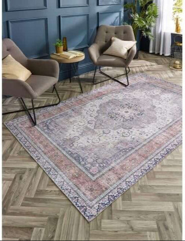 Washable Rug Eterna Medallion Design
