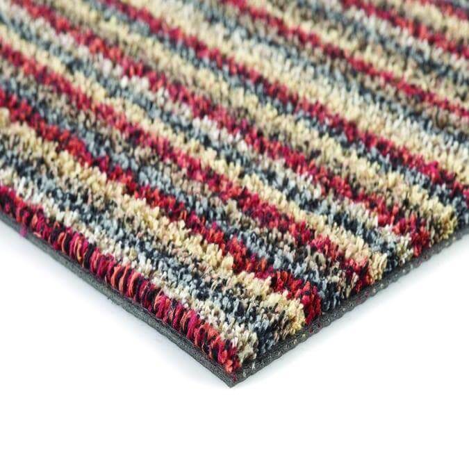 Washable Mat – Striped Design in Multicolour — room photo 4