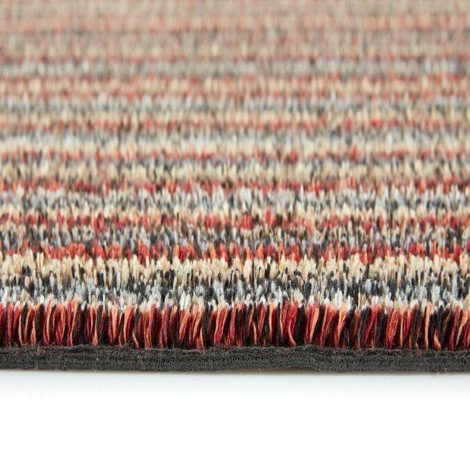 Washable Mat – Striped Design in Multicolour — room photo 5