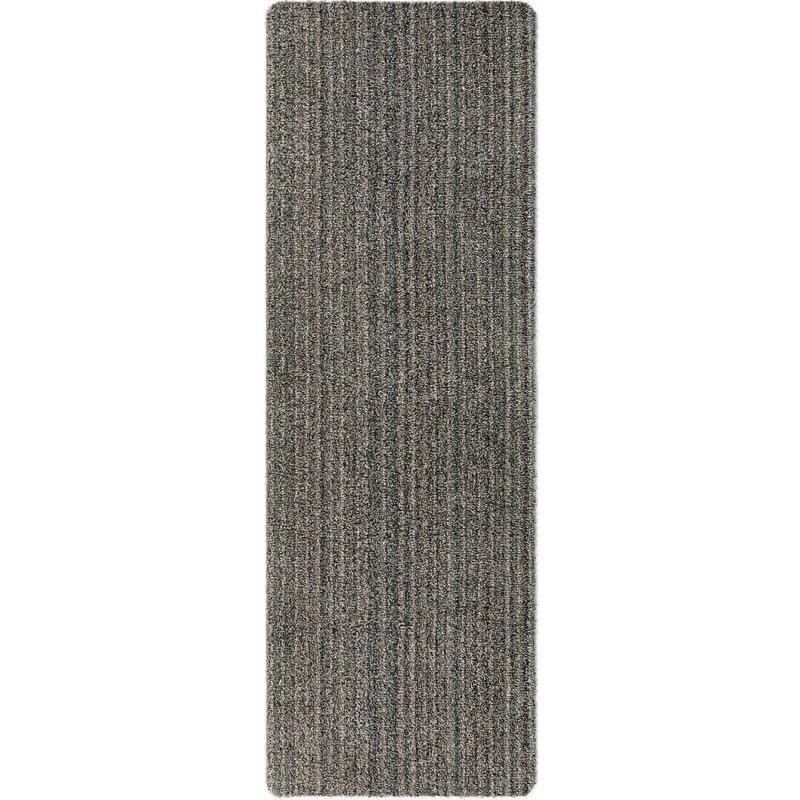 Washable Mat Stripe Design in Multicolour — top view