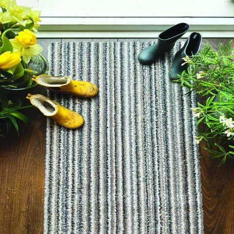 Washable Mat Stripe Design in Multicolour